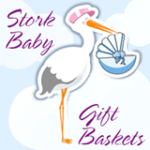Stork Baby Gift Baskets